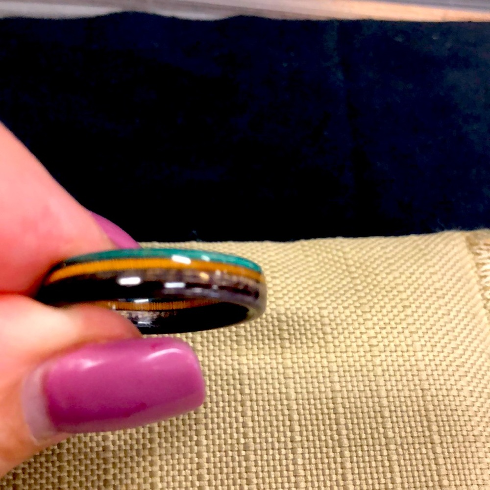Beautiful acrylic ring men or women ring